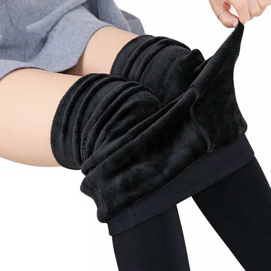 Women’s Winter High Waist Velvet Leggings