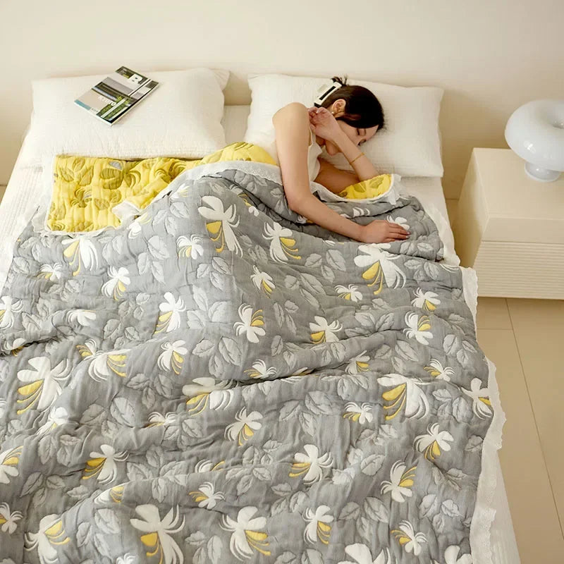 Antibacterial Bamboo Fiber Blanket