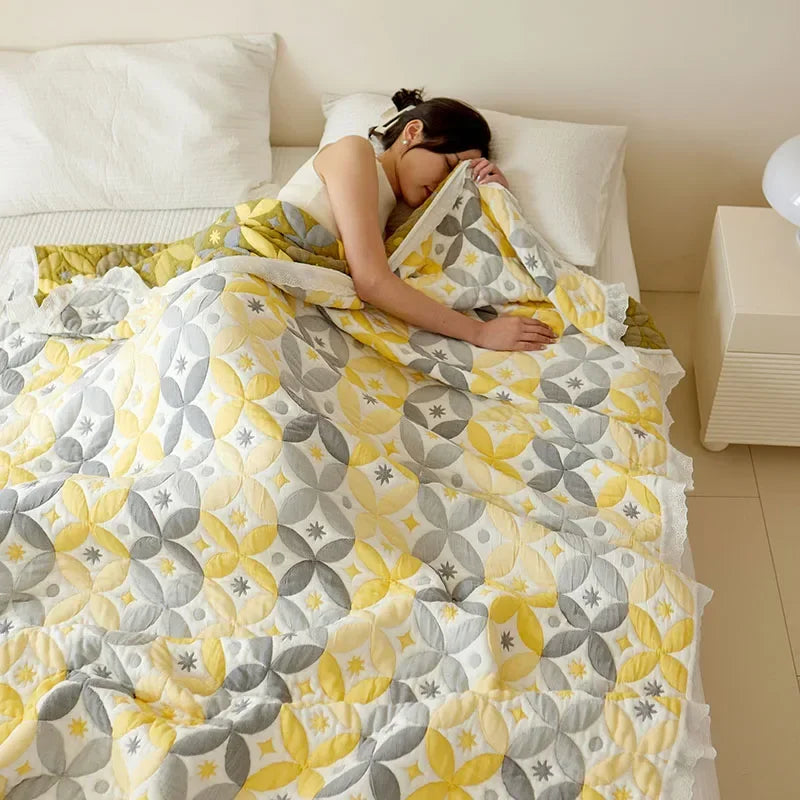 Antibacterial Bamboo Fiber Blanket