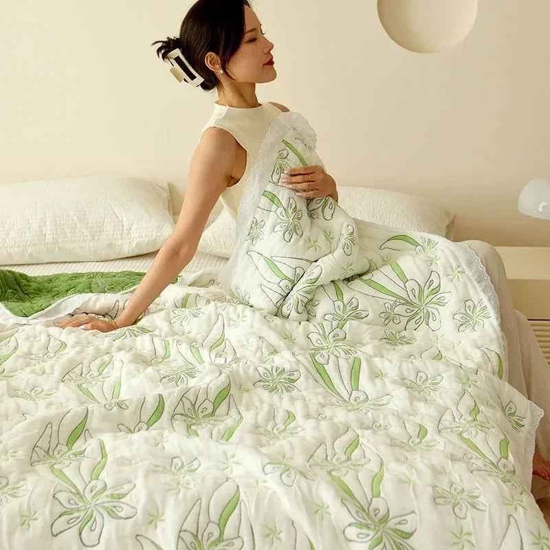 Antibacterial Bamboo Fiber Blanket