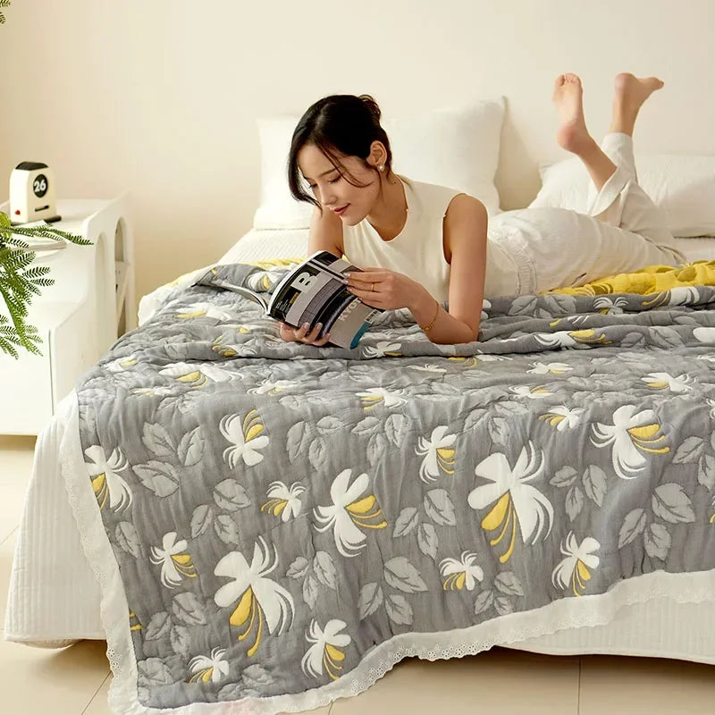Antibacterial Bamboo Fiber Blanket