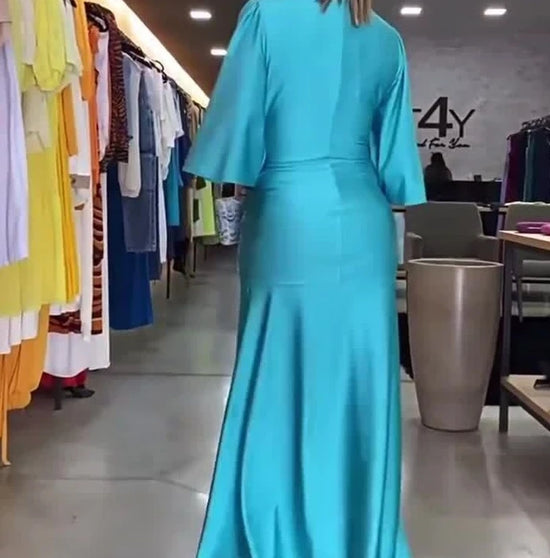 Women’s V-Neck Maxi Dress