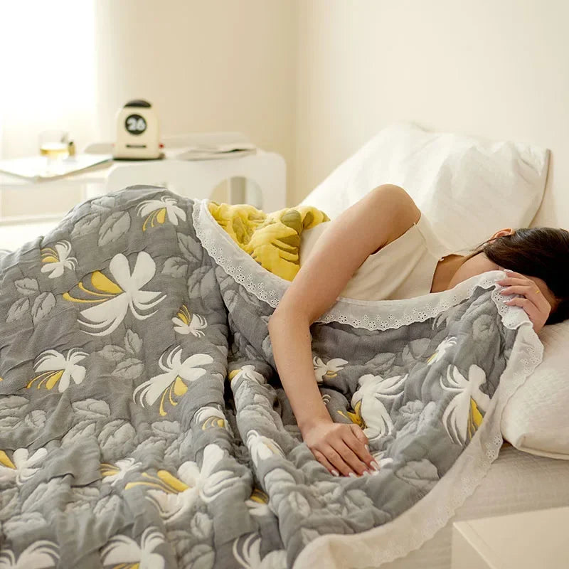 Antibacterial Bamboo Fiber Blanket