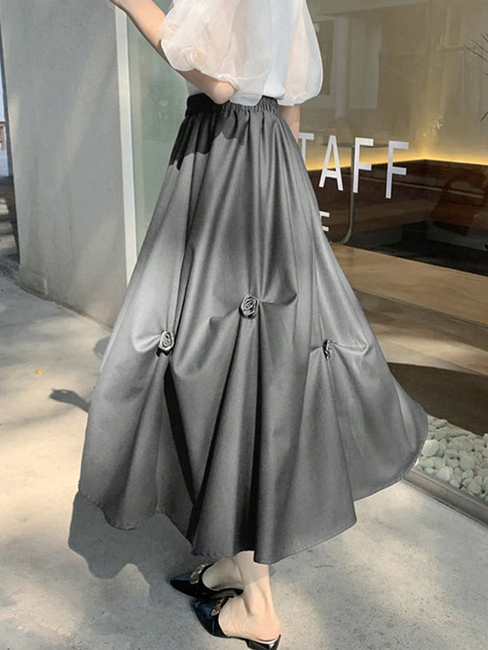 Elegant A-Line Skirt for Women