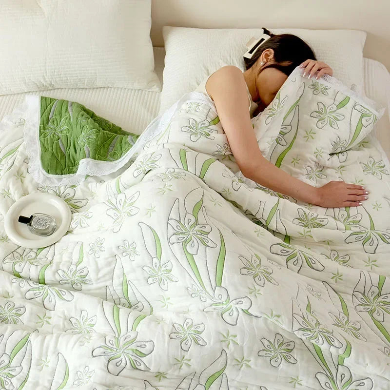 Antibacterial Bamboo Fiber Blanket