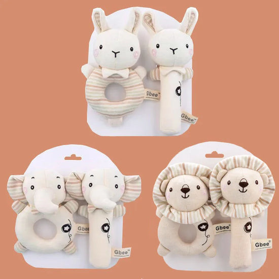 Organic Cotton Baby Rattle