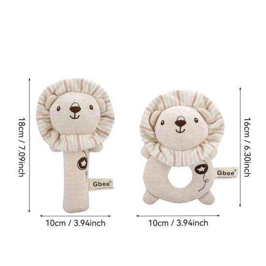 Organic Cotton Baby Rattle