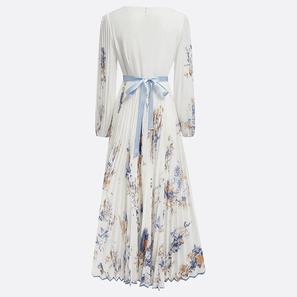 Women’s Slim Floral Maxi Dress