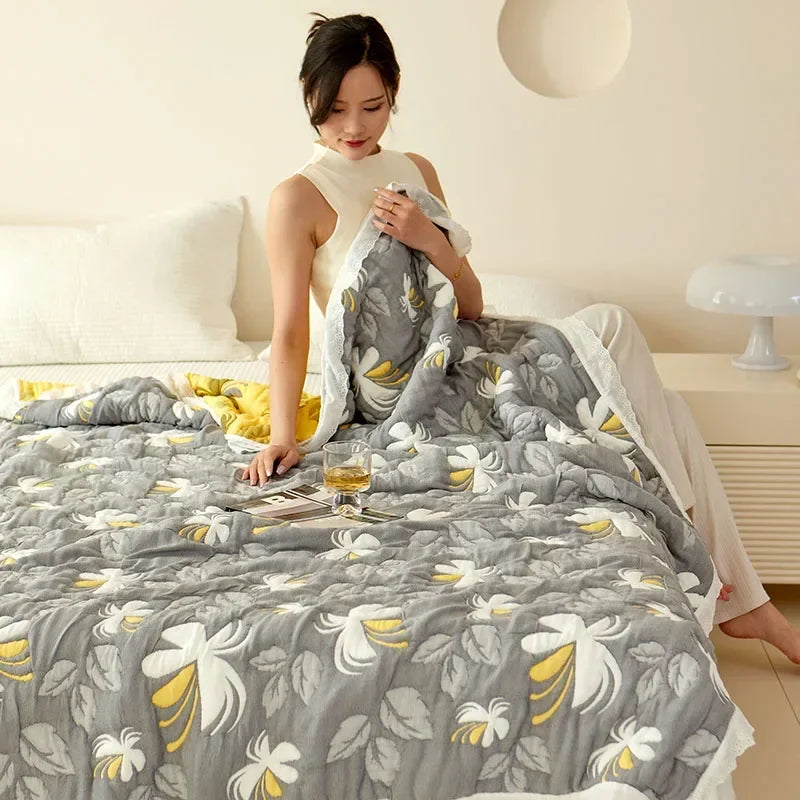 Antibacterial Bamboo Fiber Blanket