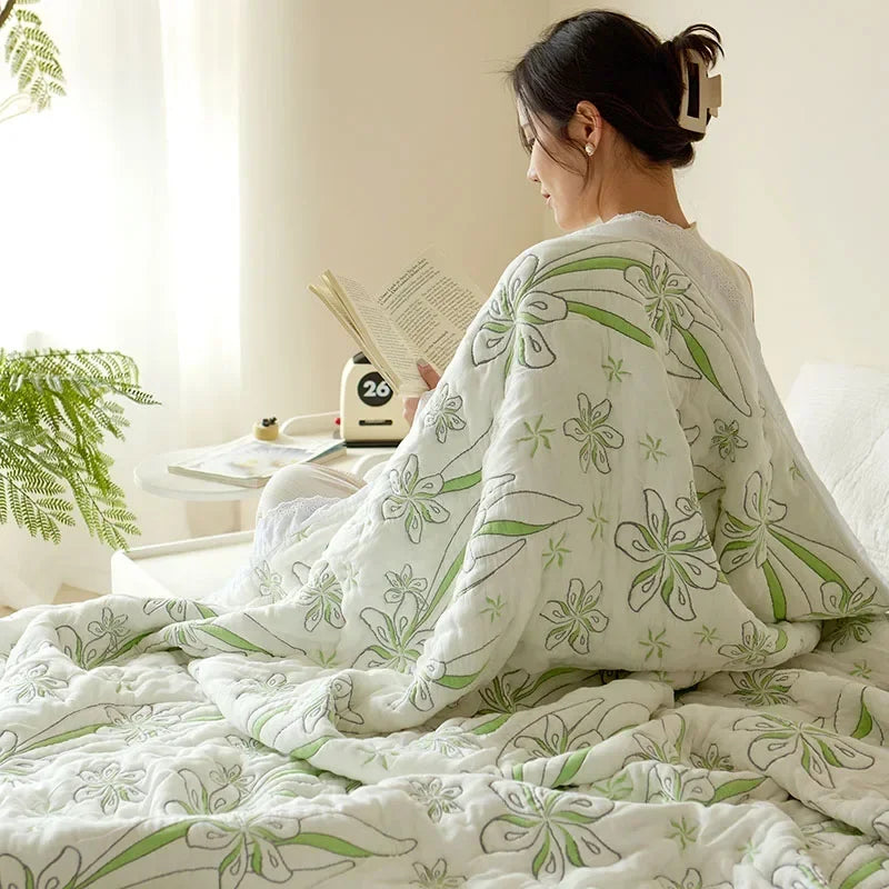 Antibacterial Bamboo Fiber Blanket